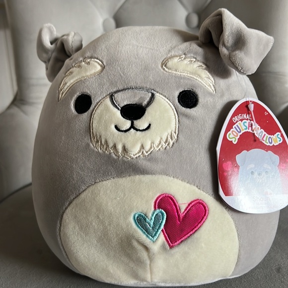 COPY - squishmallow • shaun the schnauzer | 8” - Picture 5 of 6